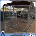 Metal de alta calidad o galvanizado cómodo al por mayor gran jaula de acero inoxidable para el perro